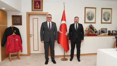 Çilez, DHMİ Genel Müdürü Çakmak’ı Ziyaret Etti