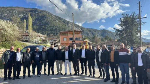 Amasya Vekili Çiğdemlik Köyü’nde Yağmur Duasında