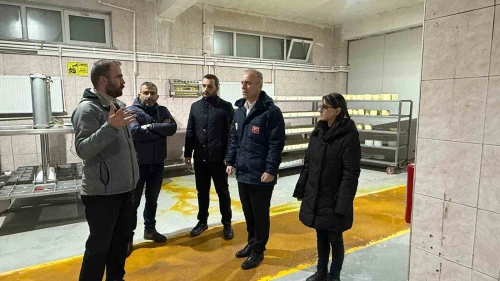 Süt işleme ve peynir üretim tesisine çevre denetimi