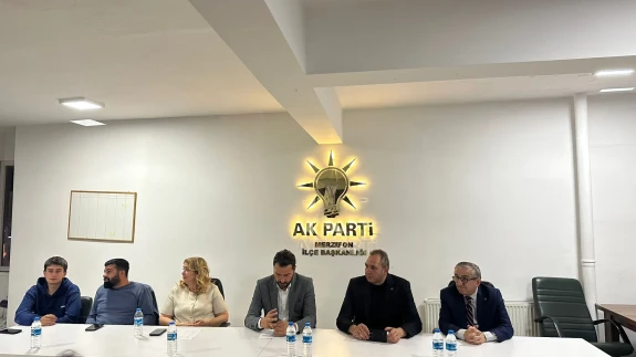 AK Parti Merzifon’da Danışma Toplantısı