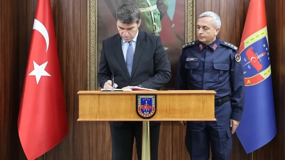 Jandarma Hizmet Binası Açıldı
