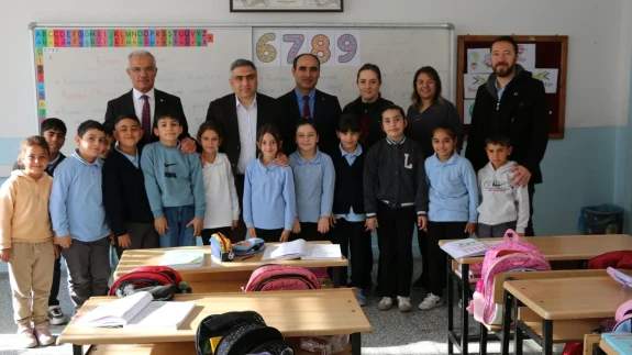 Karaaslan’dan Mehmet Çelebi Okulu’na Ziyaret