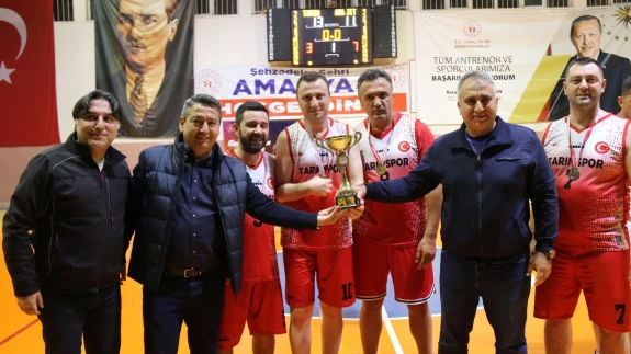 Amasya'da Kamu Spor Oyunları Şampiyonları Belli Oldu