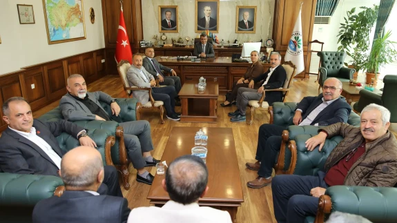Başkan Uzun’a Ziyaretler