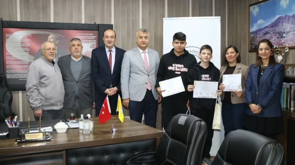 Amasya Anadolu Lisesi’ne Uluslararası Gurur