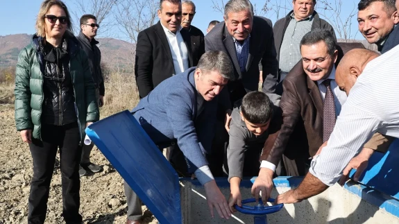 Amasya’da 150 Hektarı Sulayacak Dev Yatırım Hizmete Açıldı!