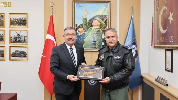 Kargı’dan 5. Ana Jet Üs Komutanlığına Ziyaret