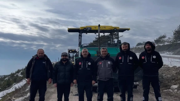 Tavşandağı Yolu Yenilendi