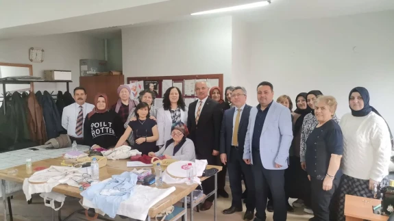Ahmet Yozgat’tan Halk Eğitimi Kurslarına Ziyaret