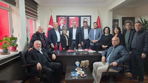 CHP Amasya İl Başkanlığı’nda Ziyaret