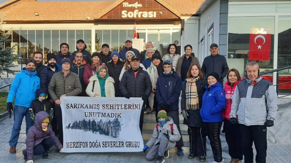 Merzifon Doğaseverler Topluluğu 2025 Yılını Anlamlı Bir Yürüyüşle Noktaladı