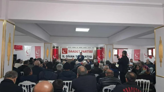 Saadet Partisi İl Divanı’na Merzifon Ev Sahipliği Yaptı
