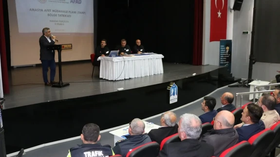Merzifon’da TAMP Tatbikatı Bilgilendirme Toplantısı Gerçekleştirildi