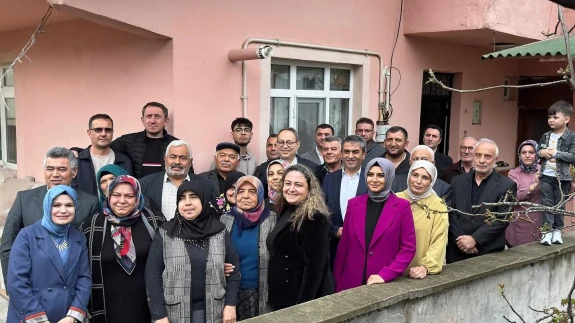 Suluova’da Samimi Ziyaret: MHP Sahada!