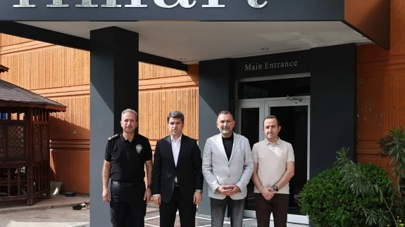 Amasya Valisi Önder Bakan’dan Fimart Mozaik Tasarım Firması’na Ziyaret