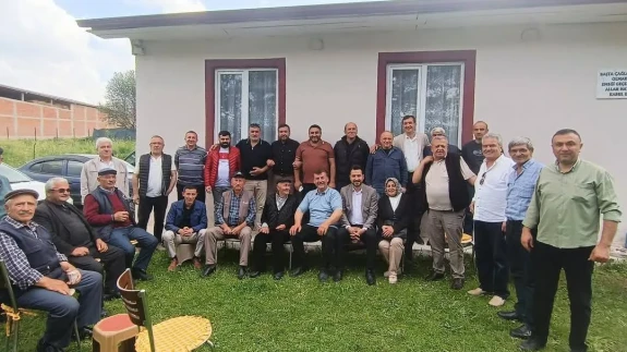 AK Parti Merzifon Teşkilatından Köylerde Yağmur Duasına Katılım