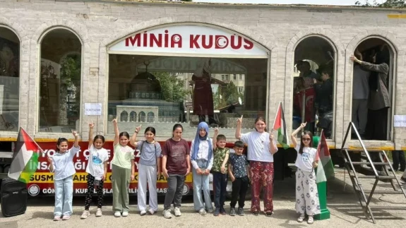 Minia Kudüs Tırı Amasya’da!