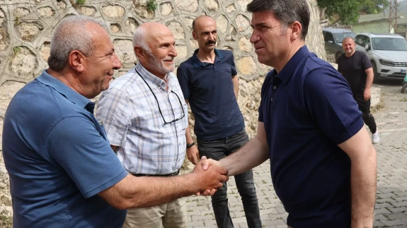 Vali Bakan ve Vekil İpek’ten Aydoğdu ve Yuvacık’a Ziyaret