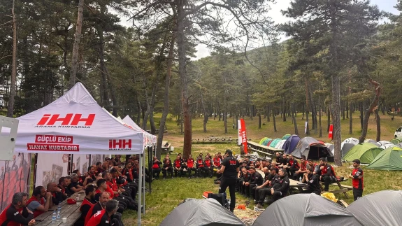 İHH'dan Amasya Boraboy’da 9 İlin Katılımıyla Arama Kurtarma Eğitimi