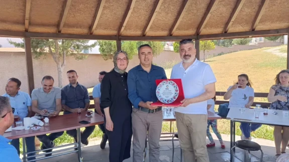 Merzifon Fen Lisesi’nden Müdür Yardımcısı Murat Aydemir’e Duygusal Veda