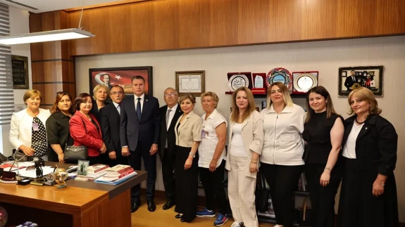 Merzifon Heyetinden TBMM’de Milletvekili Reşat Karagöz’e Ziyaret
