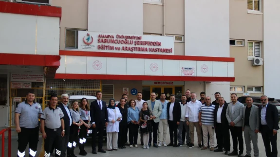 Hasan Çilez’den Bayramda Hastane Ziyareti