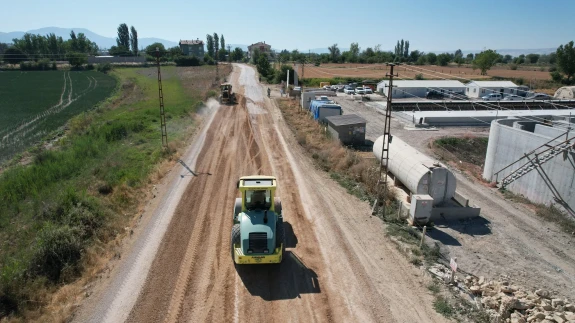 Suluova’da Ulaşım Konforu İçin Adım Adım: Celal Bayar Caddesi’nde Zemin Hazırlığı Tam Gaz