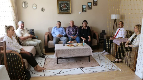 Kaymakam Ahmet Karaaslan’dan Şehit ve Gazi Ailelerine Vefa Ziyareti