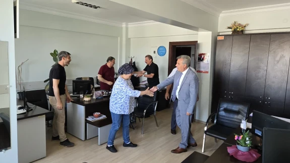 Suluova İlçe Milli Eğitim Müdürlüğü’nde Bayramlaşma Coşkusu