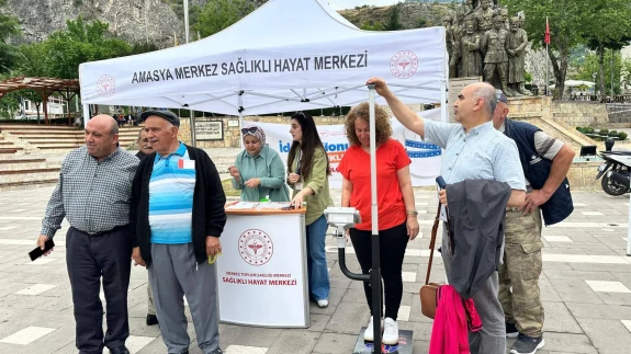Amasya'da Sağlıklı Yaşam İçin El Ele!