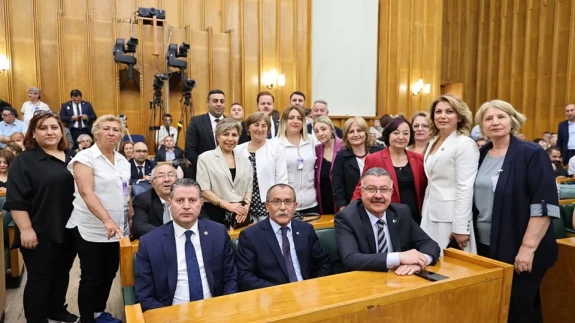 Merzifon Heyeti, Ankara’da CHP Grup Toplantısı’na Katıldı