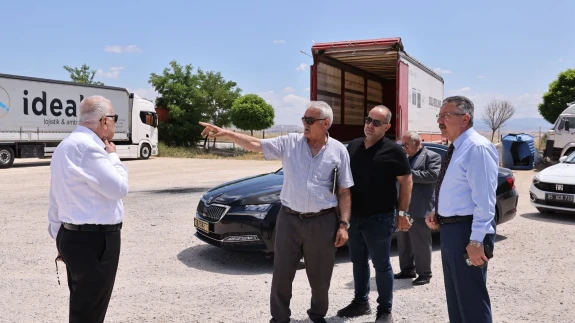 Merzifon Belediye Başkanı Alp Kargı, İçme Suyu Projesi İçin Saha Gezisi Gerçekleştirdi