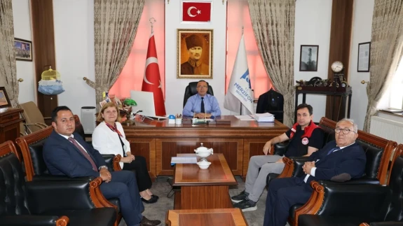 Merzifon Belediyesi'ne Kurumsal Ziyaret: Hayvan Barınağı Yerinde İncelendi