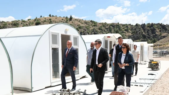 Amasya Valisi Önder Bakan, Sokak Hayvanları Barınağı İnşaatını Yerinde İnceledi