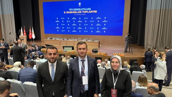 AK Parti Amasya İl Başkanı Av. Galip Uzun İl Başkanları Toplantısına Katıldı