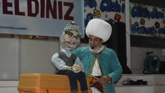 Amasyalı Nasreddin Hoca Çocuklarla Buluştu