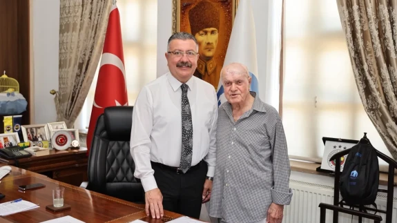 Başkan Alp Kargı’ya Ziyaretler Sürüyor: Anılar, Dostluklar ve İş Birliği Mesajları