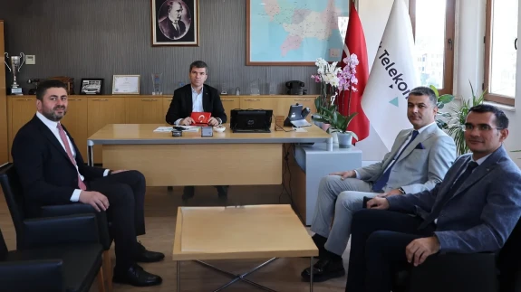 Vali Önder Bakan’dan Türk Telekom İl Müdürlüğü’ne Ziyaret