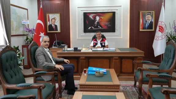 Amasya İl Tarım ve Orman Müdürü Ahmet Arslan’a Hayırlı Olsun Ziyaretleri