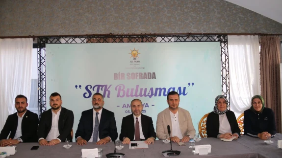 AK Parti Heyeti ve STK Temsilcileri Amasya’da Kent Gündemini Masaya Yatırdı