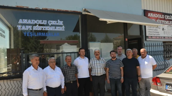 AK Parti Amasya Teşkilatından Göynücek'te Sanayi Esnafı ile Buluşma