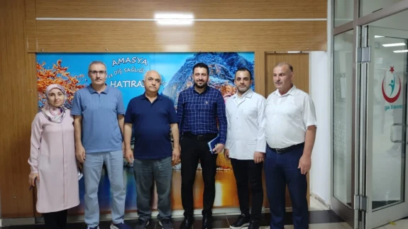 Amasya İl Sağlık Müdürlüğü’nden Ağız ve Diş Sağlığı Merkezi'ne İnceleme Ziyareti