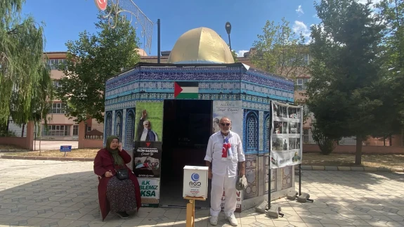AGD’den Gazze’ye Yardım Çadırı