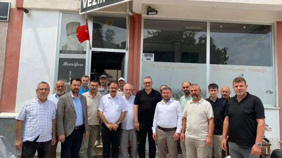 AK Parti Merzifon Teşkilatı Vezirköprülüler Derneği ile Buluştu