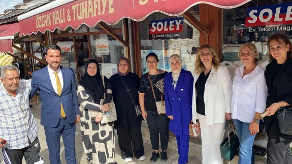 AK Parti Merzifon İlçe Başkanlığı’nda Yoğun Ziyaret Programı