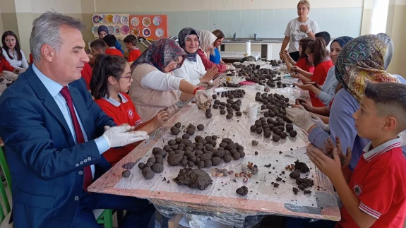 Suluova TOKİ İlkokulu’nda İlk Ders Doğa İçin Atıldı