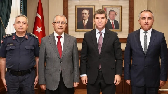 Jandarma Asayiş Vakfı’ndan Vali Önder Bakan’a Ziyaret