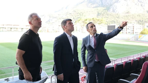 Vali Bakan’dan 12 Haziran Şehir Stadyumu’na Yakın İnceleme