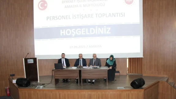 Amasya İl Müftülüğü’nde Eylül Ayı Personel İstişare Toplantısı Gerçekleşti