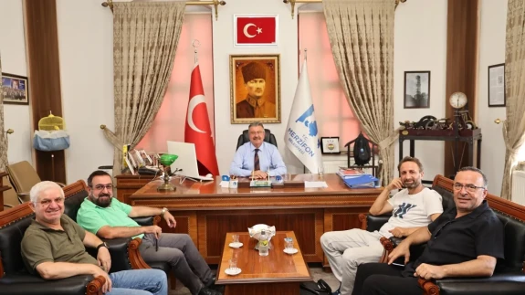 Merzifon Belediyesi’nde Dostane Buluşmalar